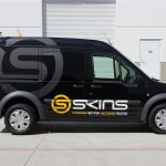 Ford Transit Black Matte Graphics for SKINS