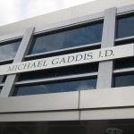 Exterior Building Sign for Michael Gaddis