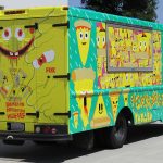 Pizza Truck Wrap - removable for Fox ComiCon, Civic Entertainment
