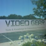 Windows Graphics - Reversed Frosted Vinyl Logo for Video Gear
