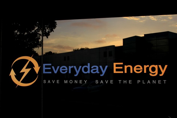 Everyday Energy Entry Sign