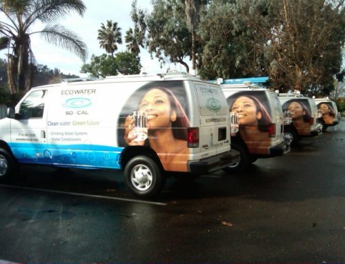 Fleet Graphics & Wraps for Eco Water Vans, San Diego, CA