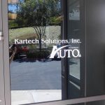 Window Sign for Kartech