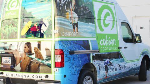 Vehicle Van Wrap for Cobian