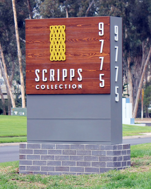Scripps Monument Sign San Diego CA