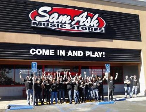 Channel Letter Signs for Sam Ash Music Stores – San Diego, CA