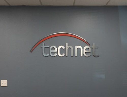 Custom Lobby Sign for Technet – Carlsbad CA