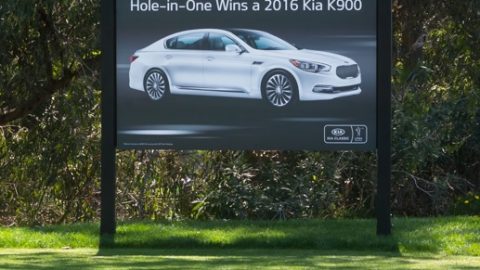 Post and Panel Sign for Kia Classic