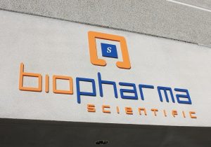 Building Sign for Biopharma
