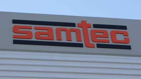 Custom Building Signage for Samtec
