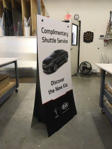 Aluminum Signs - Double Sided