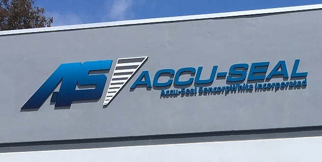 Custom Building Signage for Accu-Seal