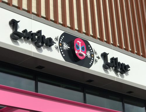 Carlsbad, CA – Illuminated Restaurant Sign for Lucha Libre