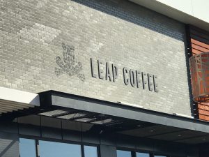 Coffee Shop Storefront Sign
