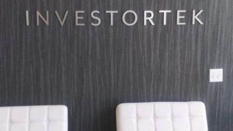 3D Custom Wall Sign for Investortek