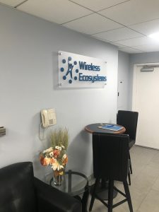 Lobby Sign Panel for Wireless