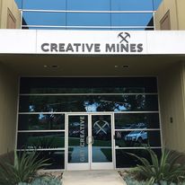 Storefront Signs for Creative Mines