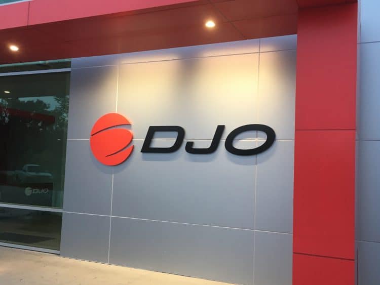 DJO Entrance Sign