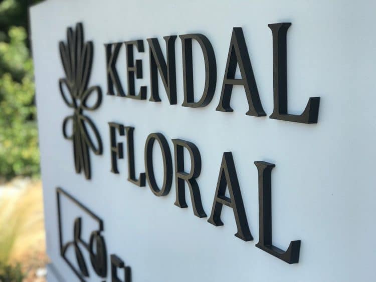 Monument Lettering for Kendal Floral