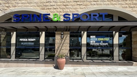 Dana Point, CA Custom Building Sign for Physical Therapy Clinic from Sign Shop