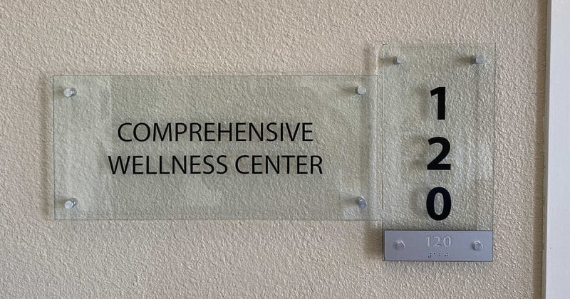 San Marcos, CA Custom ADA Office Suite Signs for Design Firms from a Sign Shop